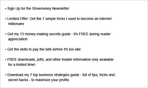 Opt in Email Newsletter Popup Best Practices for 2012