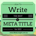 meta title and meta description