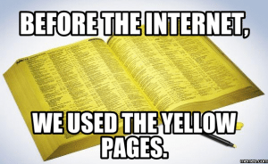 yellow pages websites