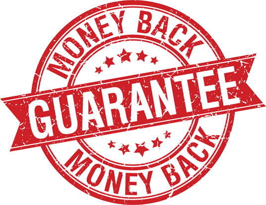 100% Money Back Guarantee